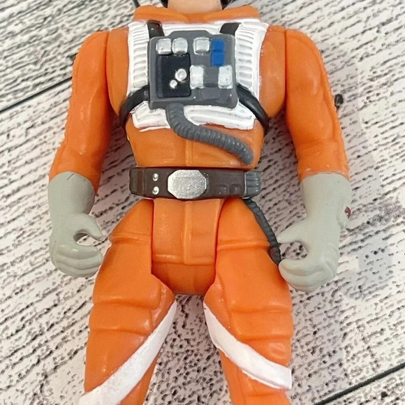 Star Wars Luke Skywalker Xwing Pilot 3.75” Action Figure The Power of Force POTF - Picture 4 of 8